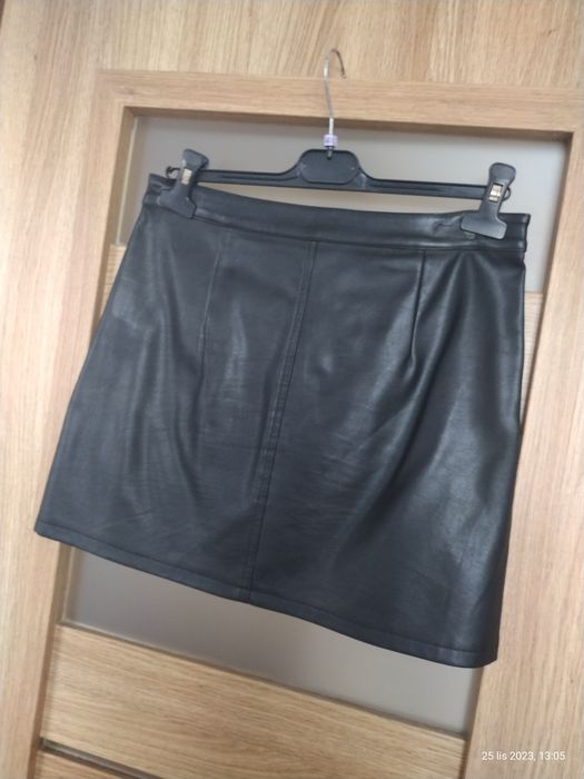 Mini spódnica skórzana