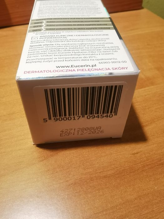 Eucerin Hyaluron-Filler Epigenetic Serum 30 ml nowe