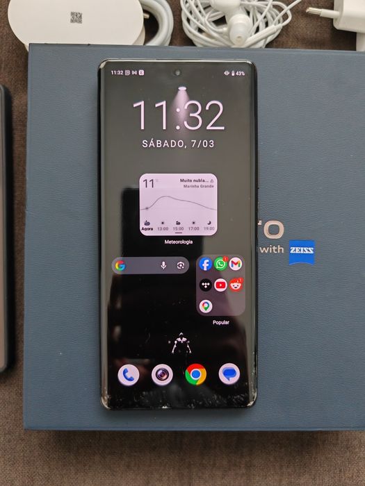 Vivo X80 Pro 12GB + 256GB Versão Global