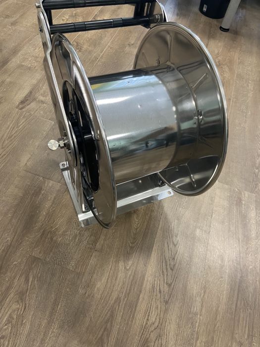 Барабан нержавейка для намотки шланга, намотчик, катушка. Ramex Италия