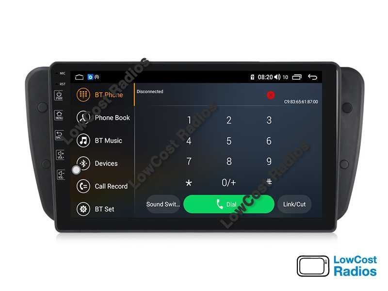 Auto Rádio GPS ANDROID Seat IBIZA 6J 2009 a 2013 - Wifi BT Multimédia