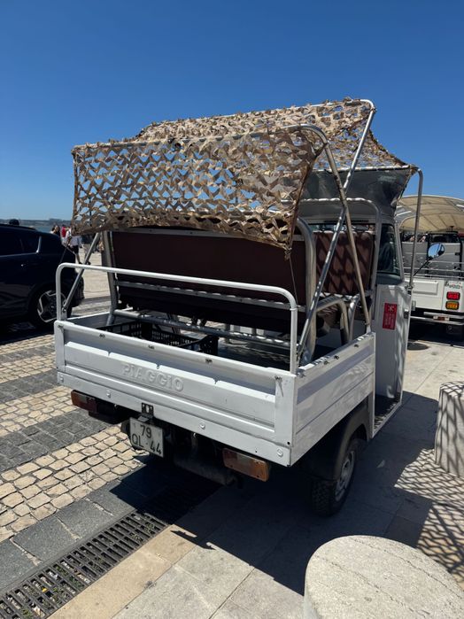 Tuk Tuk Piaggio Ape Classic 400 (7 lugares matrícula)