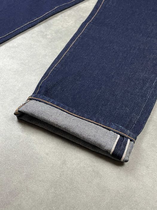 Джинси PULL&BEAR Selvedge Baggy Fit (S, M) Чоловічі Мішкуваті Широкі Селвідж Темно-сині На Осінь Нові