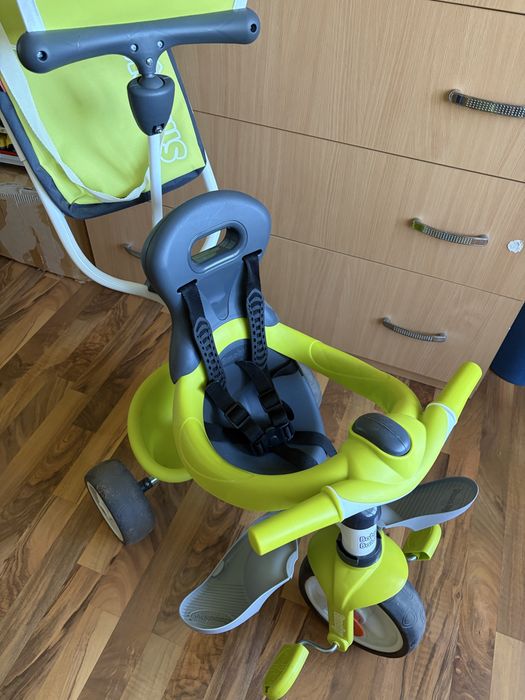 Триколісний дитячий велосипед Smoby Baby Balade