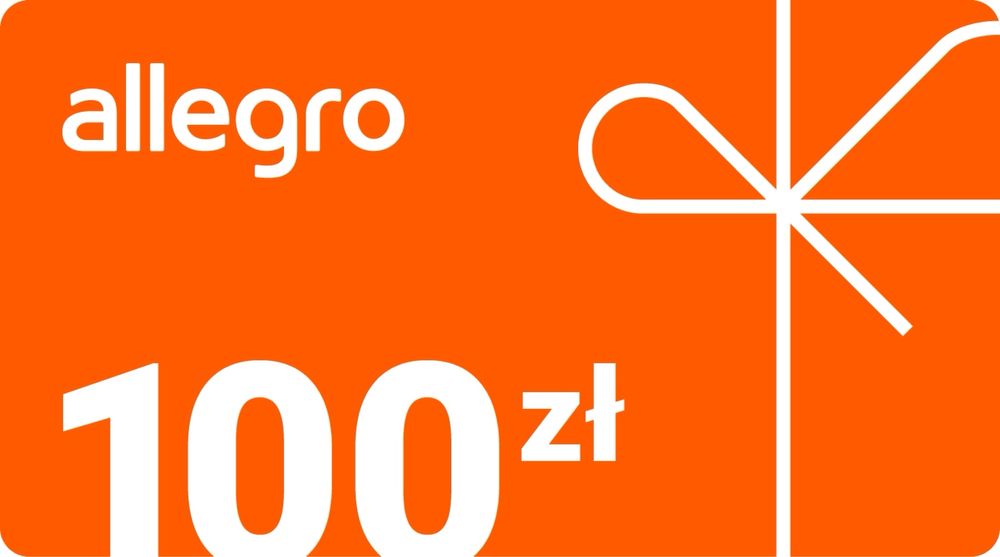 Karta podarunkowa / Kod cyfrowy 100zł Allegro