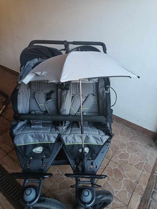 Wózek dla blizniakow 3 w 1