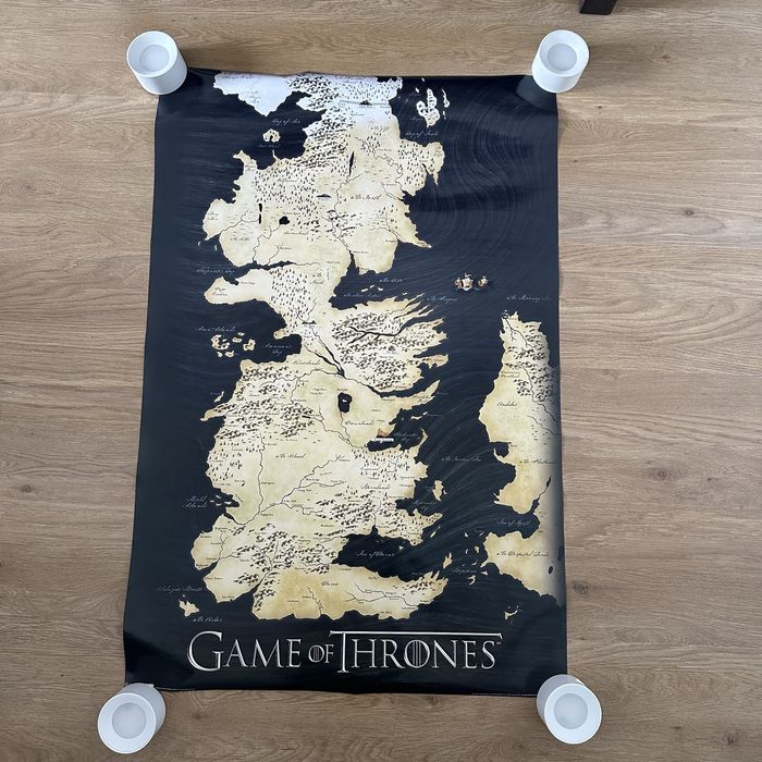 Game of Thrones Mapa Westeros