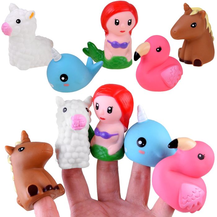 Pacynki Figurki Na Palec Bajkowy Zestaw Za4336