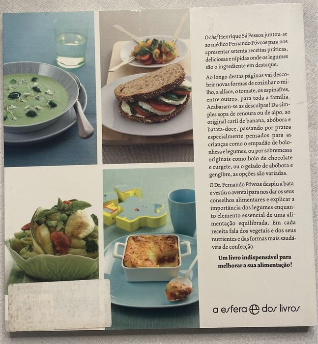 Livro Legumes sem desculpas