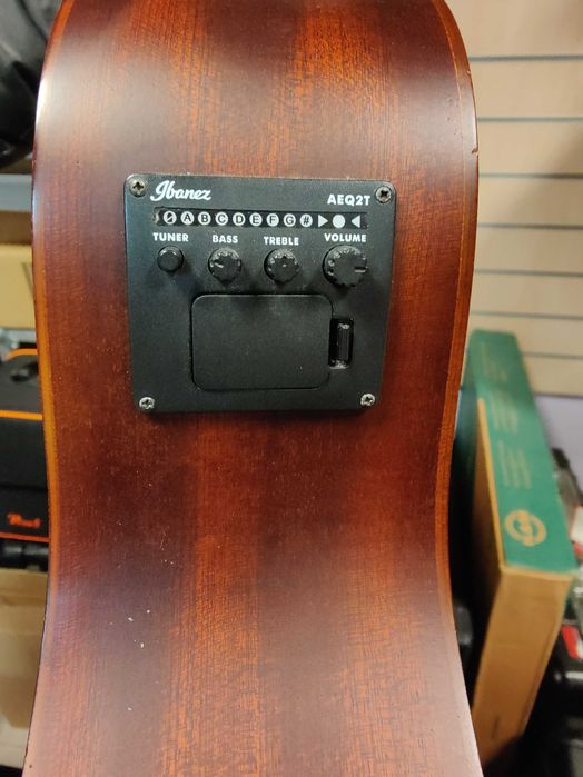 Baixo Semi Acústico Ibanez PCBE12MH-OPN  (Como Novo)