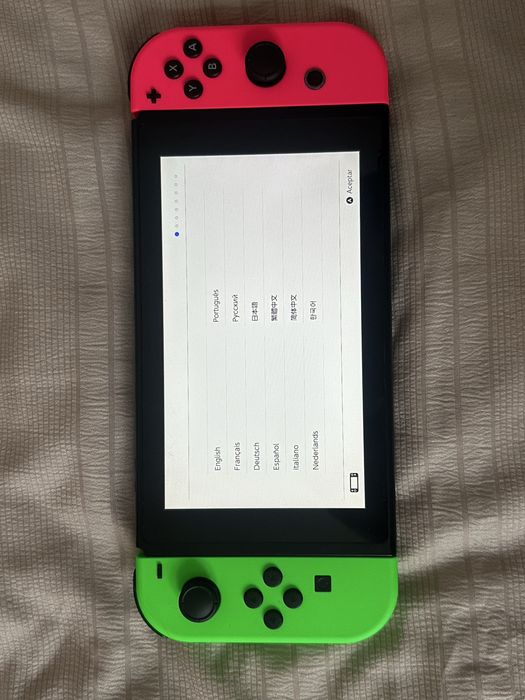 Консоль Nintendo Switch 1 с Splatoon 2