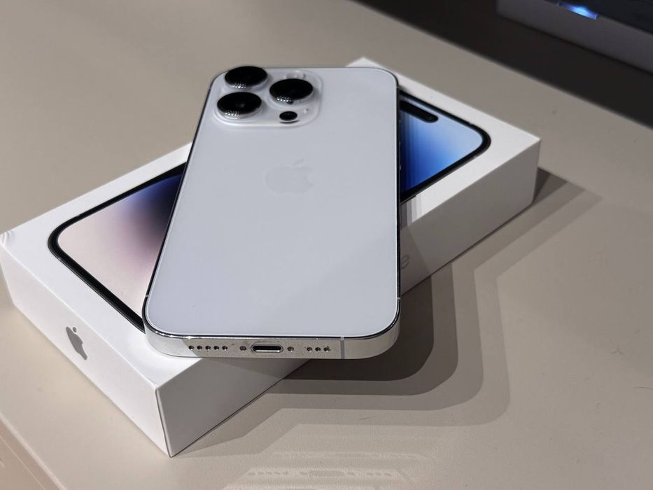 iPhone 14 Pro Max 128Gb Silver Bateria 100%
