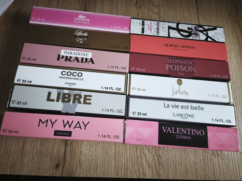 Perfumy damskie 1 szt pojemność 33 ml
