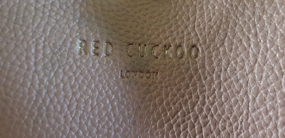 Torebka torba Red cuckoo by London kolor brudny róż eco skóra