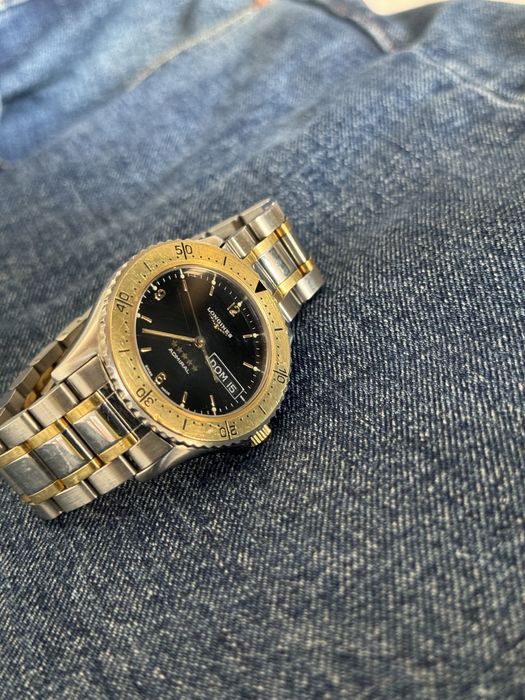 Zegarek Longines Admiral (złote elementy)