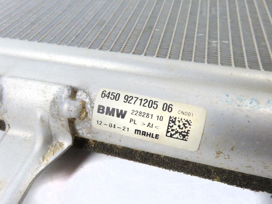 Radiador De Ar Condicionado Bmw 1 Ref: 64509271205 2013 - 2026