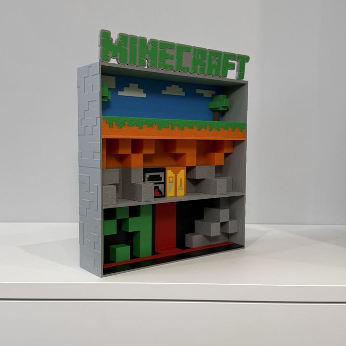Новинка! Підставка для кіндер-іграшок Minecraft (Майнкрафт)