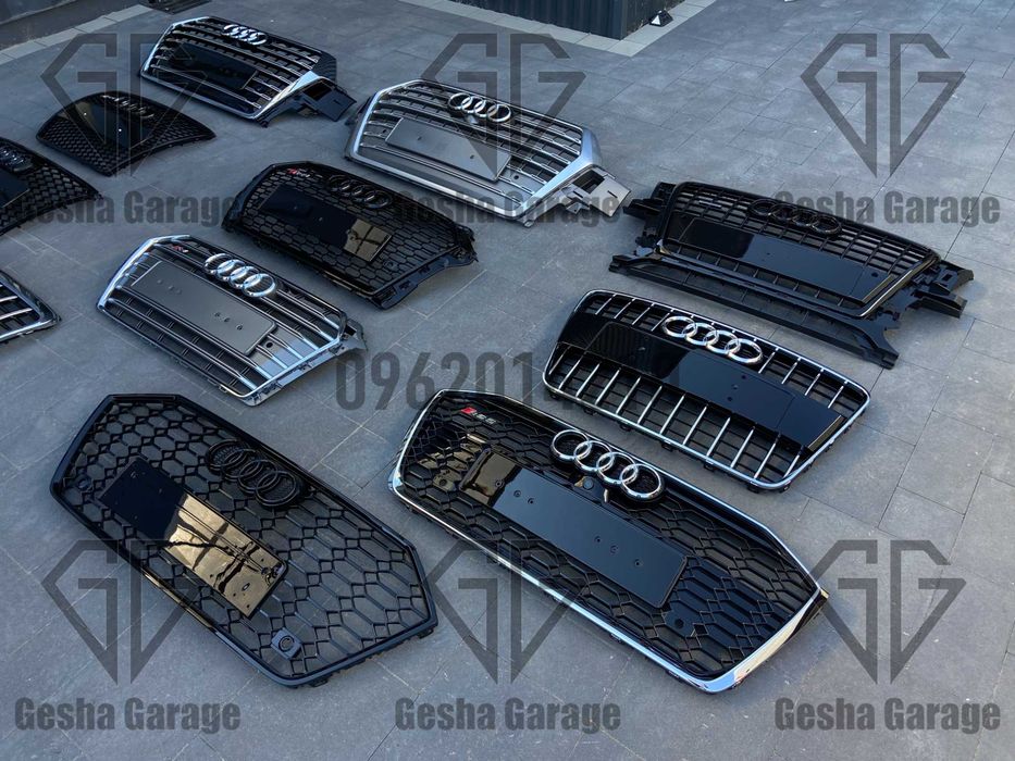 ІДЕАЛЬНІ Решітки радіатора рештка решотка радиатора audi ауди ауді