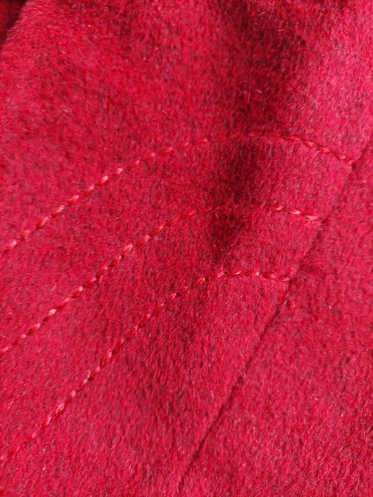 Płaszcz damski bordowy rozm.46