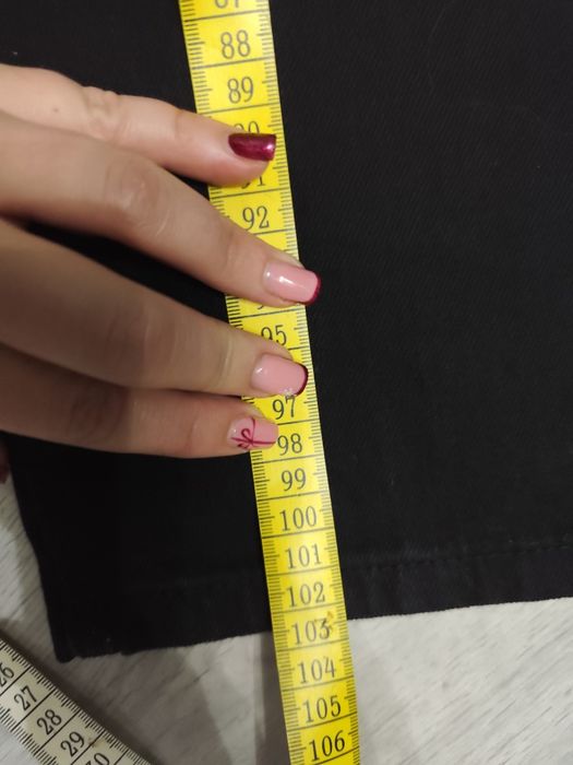 Nowe czarne jeansy mom fit 42