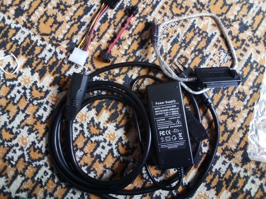 sata ata ide 2.5 3.5 робочий адаптер, перехідник, Usb кабель з'єднання