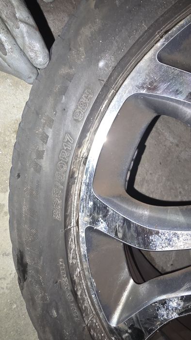 Jantes mercedes com pneus 17