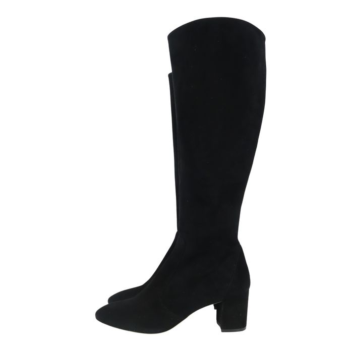 Buty damskie Stuart Weitzman, rozmiar 40, czarne, skórzane, damskie, buty SCH3811