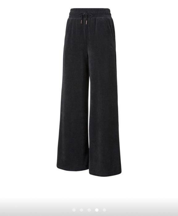 Костюм puma her velour wide women's pants