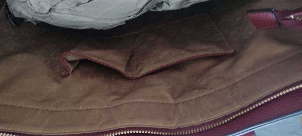 Torba damska Puccini kolor bordowy