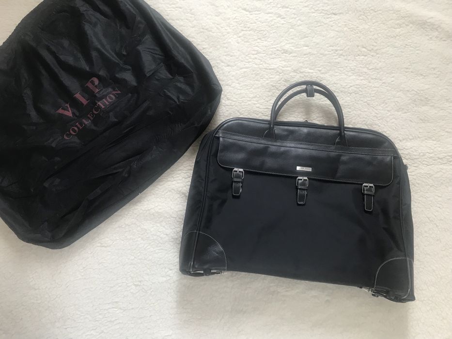 NOWA torba biznesowa skóra, walizka na garnitur VIP Collection