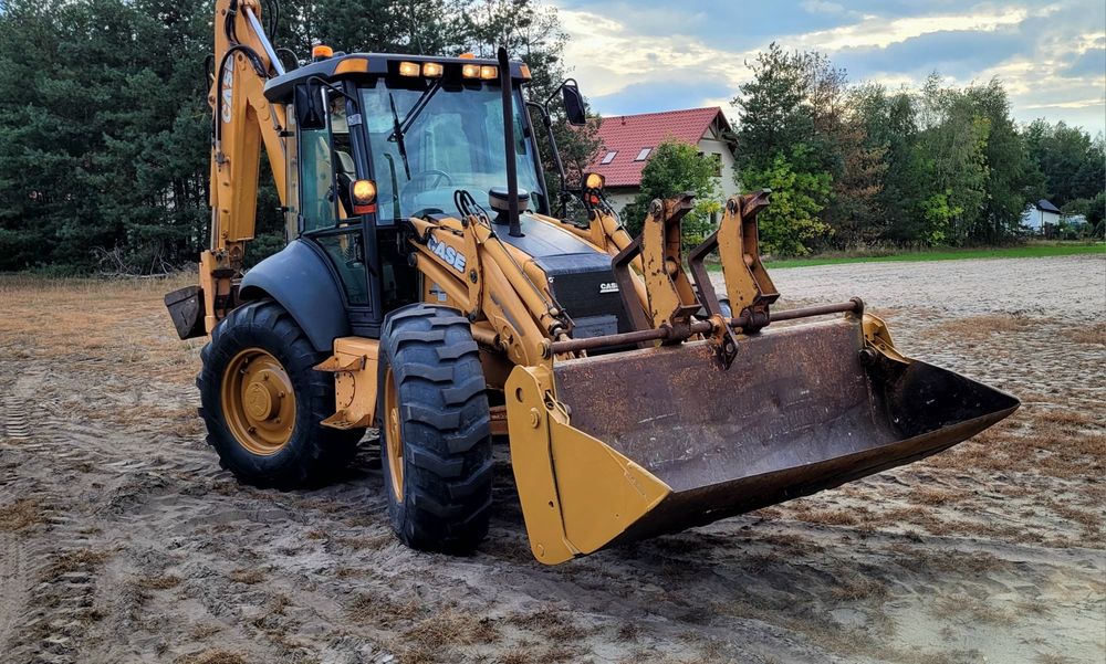 Koparko ładowarka CASE 695 Sprowadzona, CAT, JCB, NEW HOLLAND
