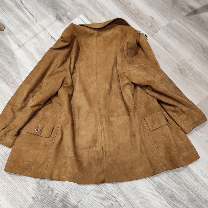 Casaco Vintage em Pele Genuína ZARA (Clássico Leather Jacket)