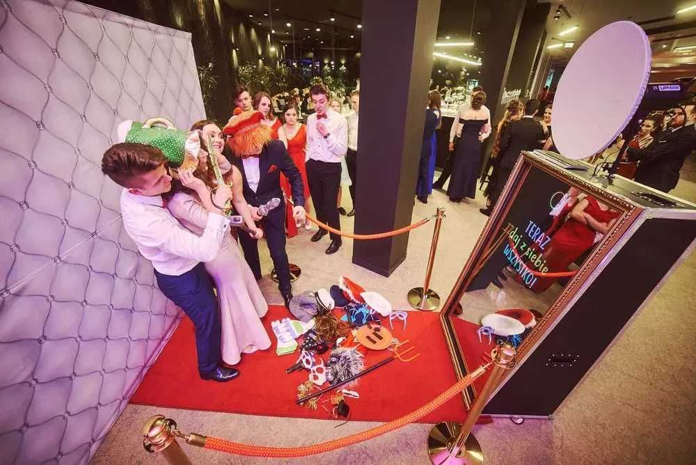 Fotolustro , Fotobudka , Ciężki Dym, Napisy LED, Auto do Ślubu