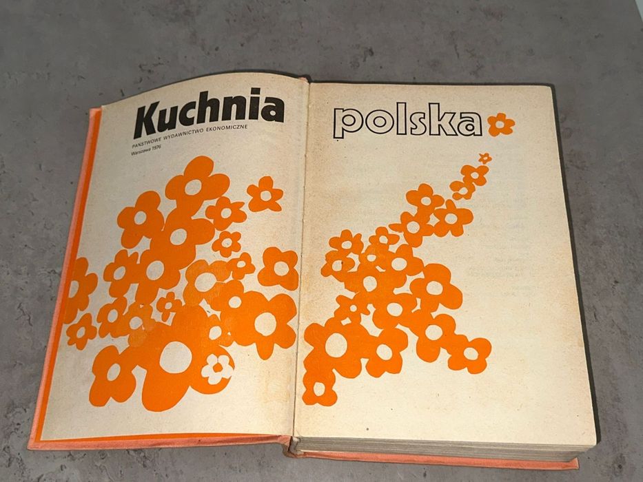 Książka Kuchnia polska 1976 r.