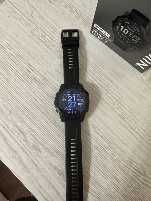 Garmin fenix 7 sapphire solar