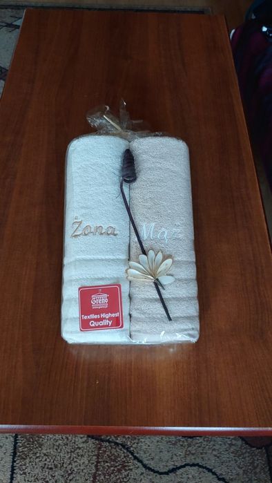 Ręczniki mąż żona