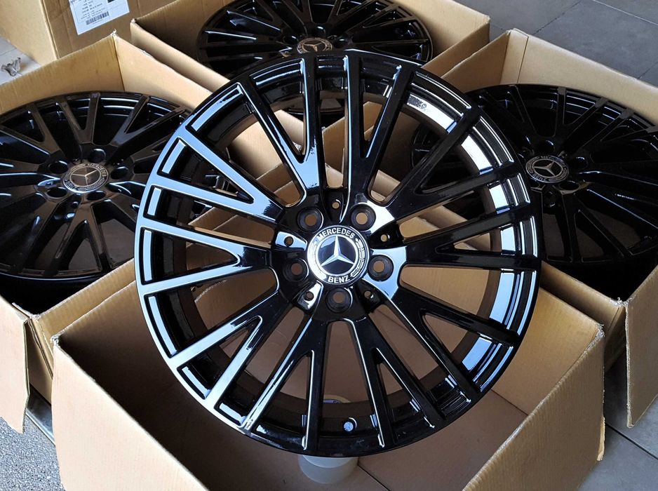 Alufelgi 18 Mercedes A B C CLA GLA ML V Vito Czarne ! 5x112 281#
