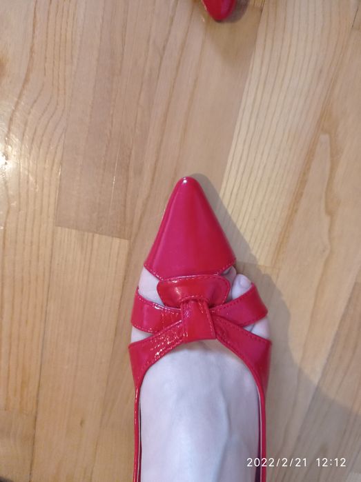 Czerwone szpilki. Roz 39
