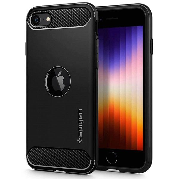 Spigen Rugged Armor Iphone Se 2020 / 2022 Black