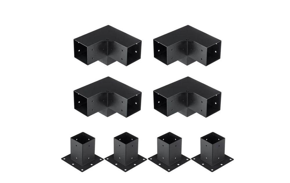 VEVOR Kit de Soporte de Pérgola 6"x6" (15x15 cm)