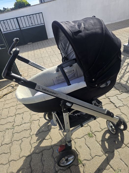 Baby confor. Carrinho com alcofa e babycoque
