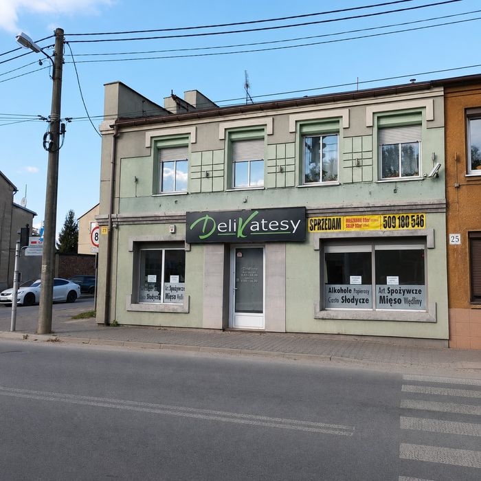 Nieruchomość lokal użyt.+mieszkanie w Zgierzu przy ul. Piłsudskiego 23
