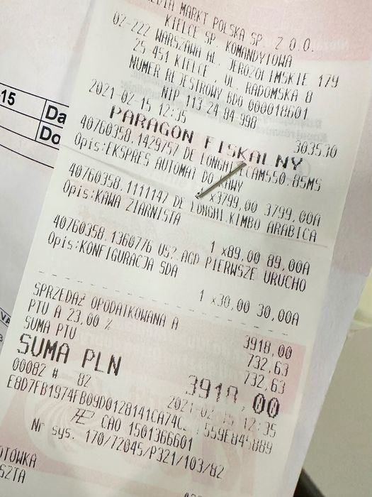 Ekspres do kawy DeLonghi PrimaDonna Class ECAM550.85.MS