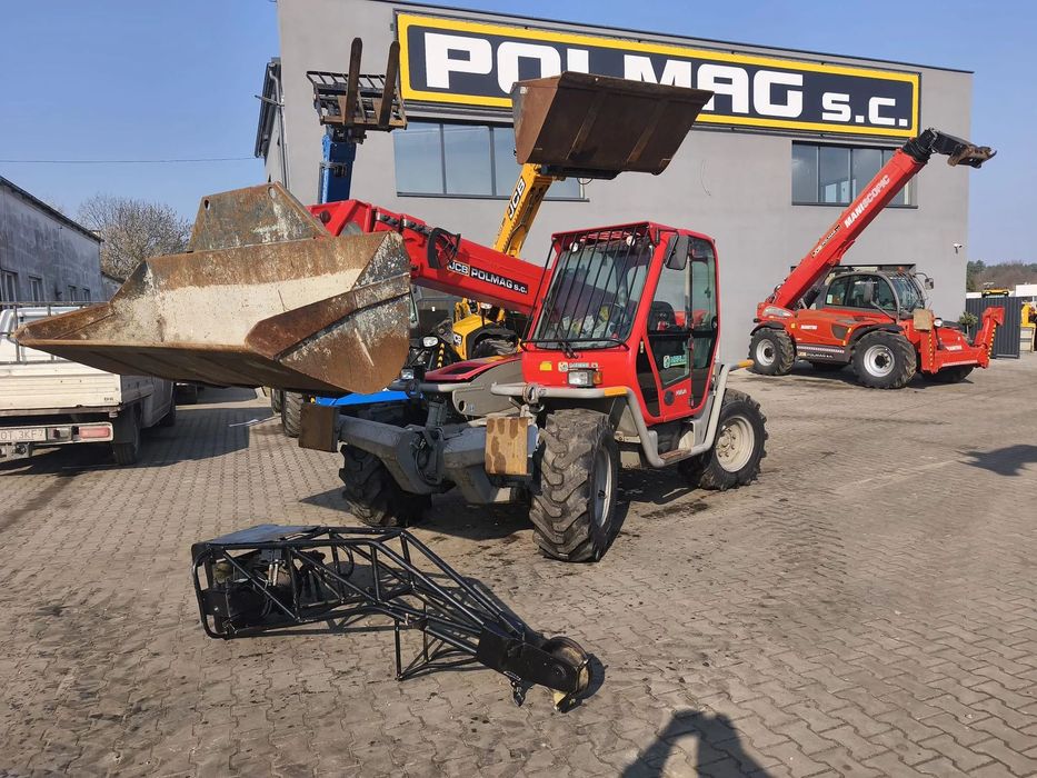 Merlo P38.14 LOX  silnik Perkins, łyżka i bocian, 2500 mth