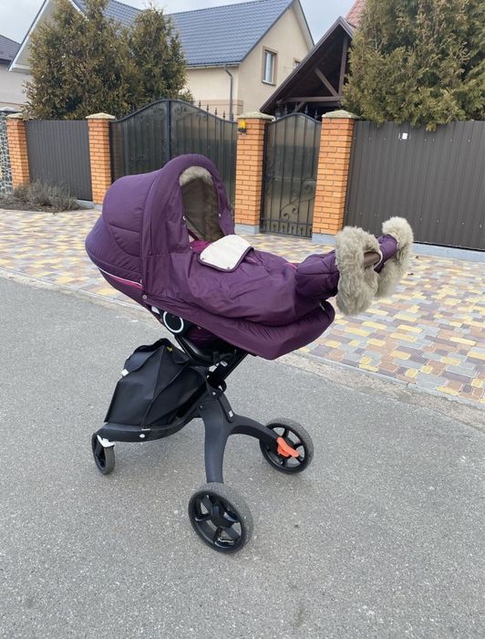 Підстаканник Зимник Stokke X V4 V5 V6 Футмуф коляска візок winter kit