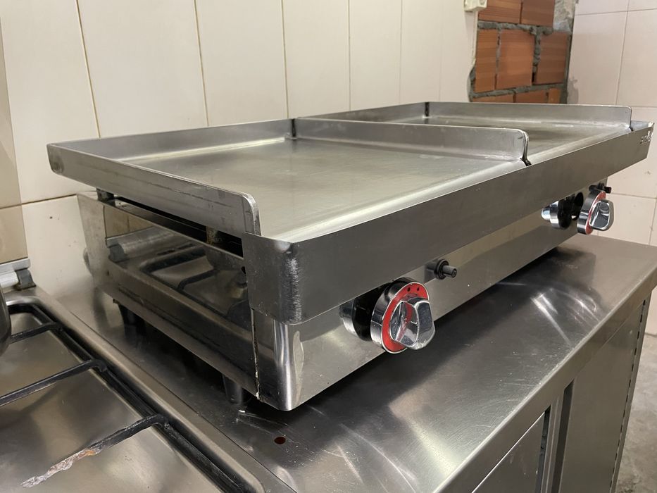 Grelhador duplo em inox