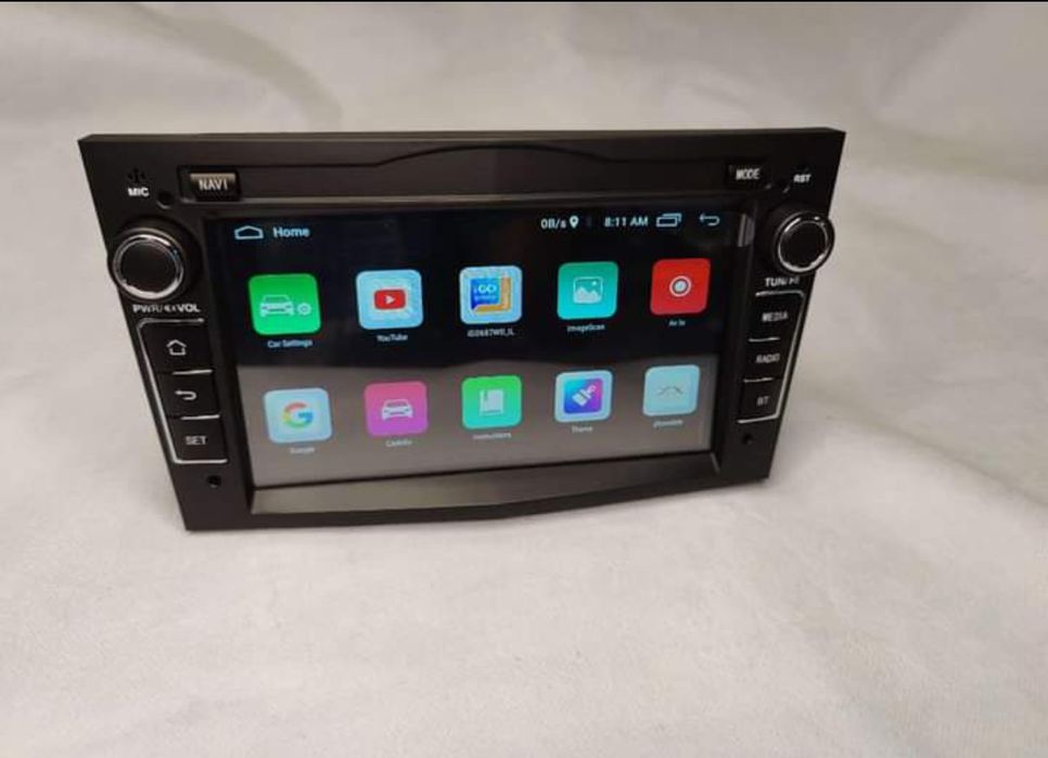 Rádio Android 14 com GPS Opel Astra, Vectra, Zafira, Corsa, Montana.