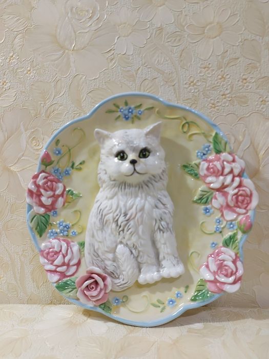 Тарелка декоративная на стену.