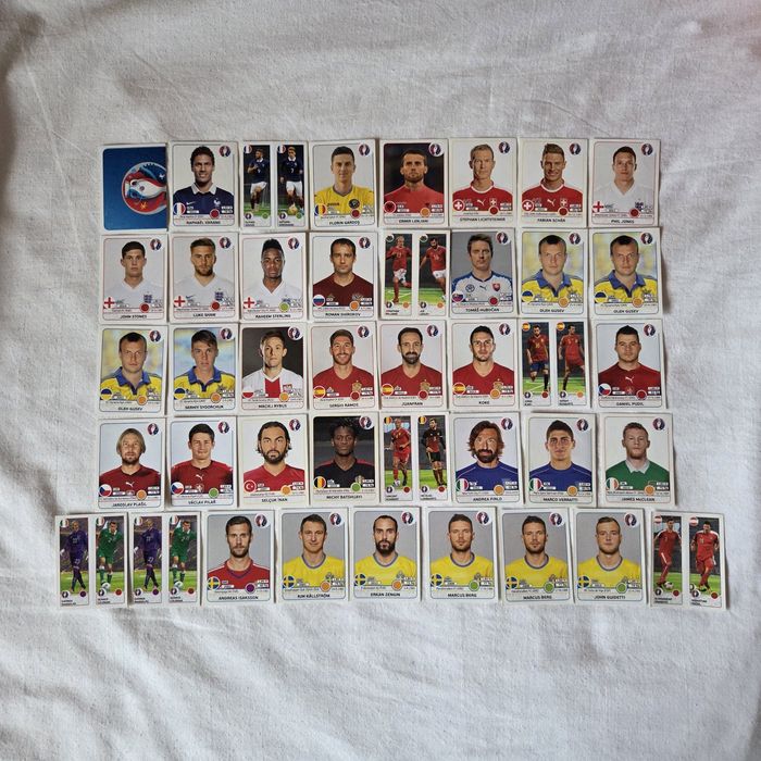 Euro 2016 cromos
