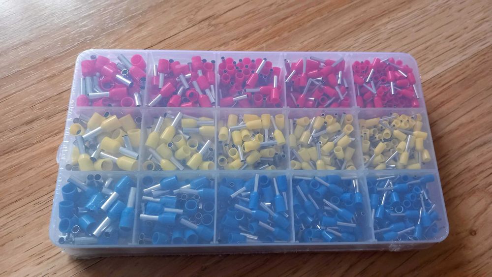 Kit 1020 Terminais Isolados - Novo